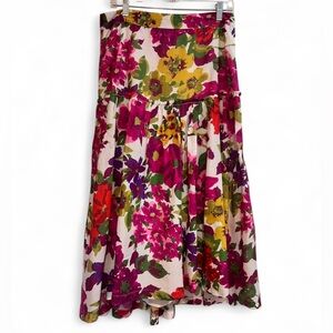 Sundance Multicolor Floral Maxi Skirt